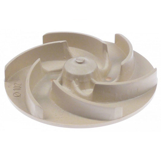 Impeller of pump OLYMPIA T6 for dishwasher DIHR 521262 D=102mm H=18mm M10L