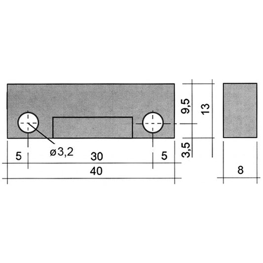 Magnetic switch for dishwasher 345990 0,04A 250V 10W E520 1V