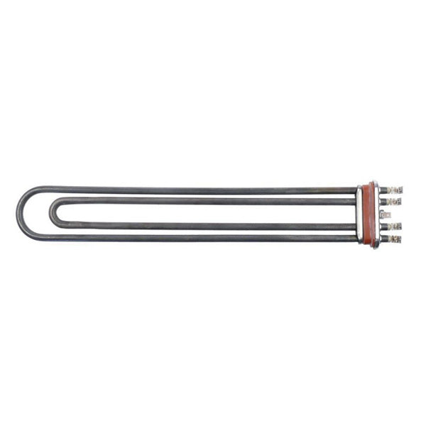 Tank or Tub Heating Element for Dishwasher Ozty, Oztiryakiler OBK1500, OBK2000 420366 2000-2500W, 230V, flange 70x18mm