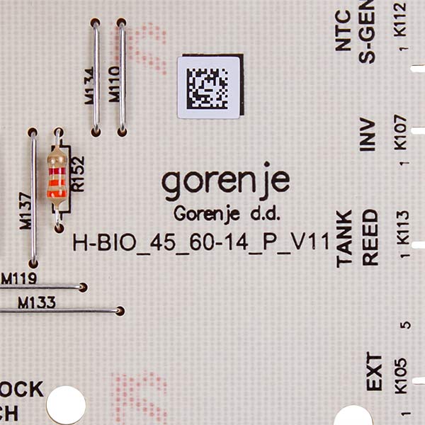 Control board for oven Gorenje 492196