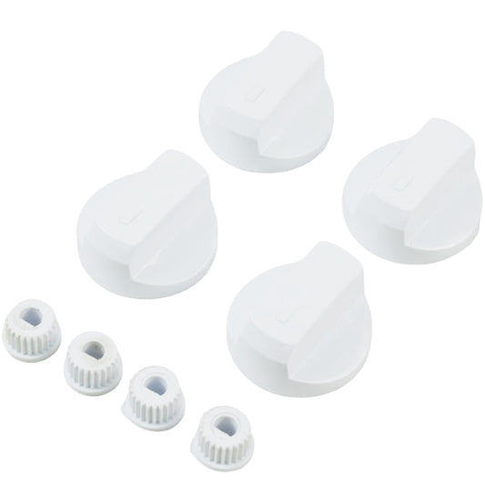 Stove Control Knob Set (4 pcs) D=39mm H=20mm with Adapters