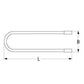 Defrosting Heating Element for Refrigeration Equipment Coldline 417515 150W