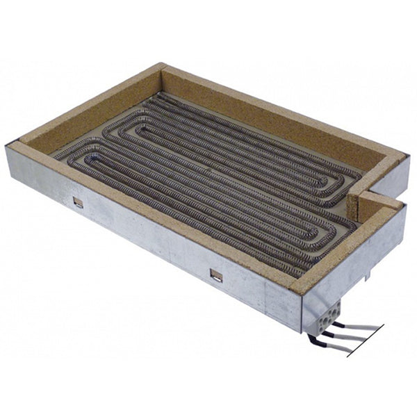 Rectangular radial burner 490197 405x255mm 6000W 230V