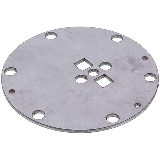 Water Heater Flange Round (stainless steel) D=120mm, 6 holes