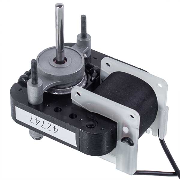 Fan motor SM 672 for refrigerator "No Frost" shaft L=37mm D=4.7mm