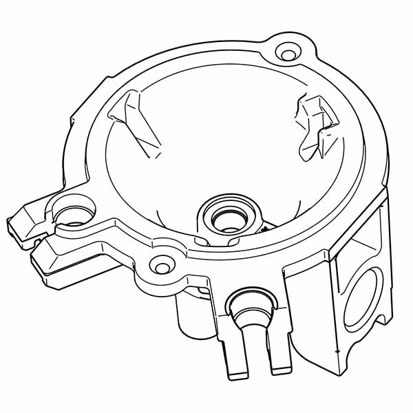 Hob Burner (Middle) AEG 140136277062