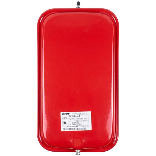 Gas-fired Boiler Expansion Tank CIMM RP250 6 l (under bracket) Compatible with Baxi Main 5 710471200