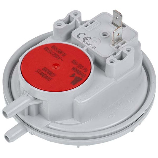 Air pressure switch (Presostat) Huba Control 150/120 Pa for gas boiler Compatible with Buderus U052, Junkers 87161461530