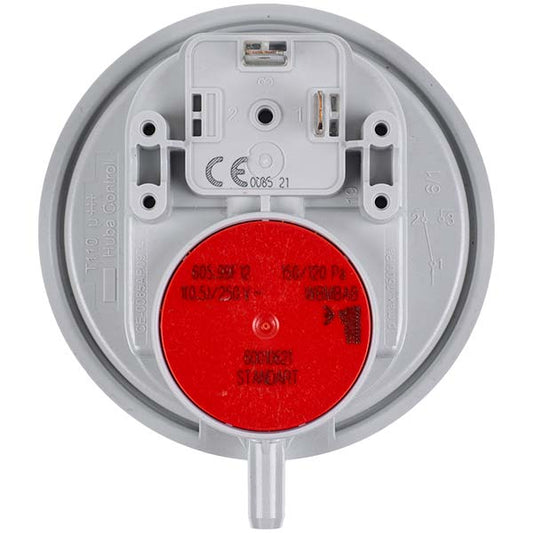 Air pressure switch (Presostat) Huba Control 150/120 Pa for gas boiler Compatible with Buderus U052, Junkers 87161461530