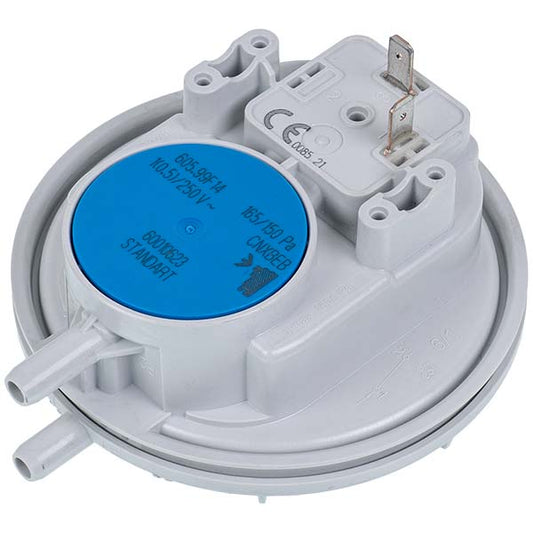 Gas-fired Boiler Air Pressure Switch (Pressostat) Compatible with E.C.A. 7006907162 Huba Control 165/150 Pa