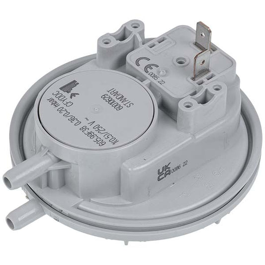 Gas-fired Boiler Air Pressure Switch (Pressostat) Compatible with Bosch/Buderus 8716156744 Huba Control 36/20 Pa