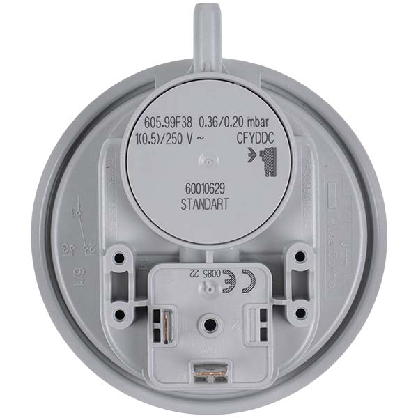 Gas-fired Boiler Air Pressure Switch (Pressostat) Compatible with Bosch/Buderus 8716156744 Huba Control 36/20 Pa