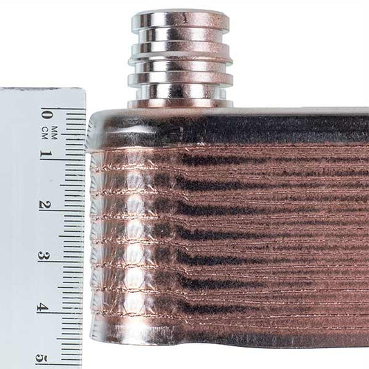 DHW Plate Heat Exchanger (16 plates) for Gas Boiler Compatible with Vaillant atmo/turbo MAX plus/pro VUW 065088