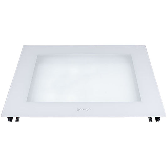 External door glass (with fixing) for oven Gorenje 681002 594x458mm