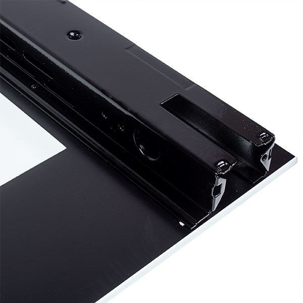 External door glass (with fixing) for oven Gorenje 681002 594x458mm