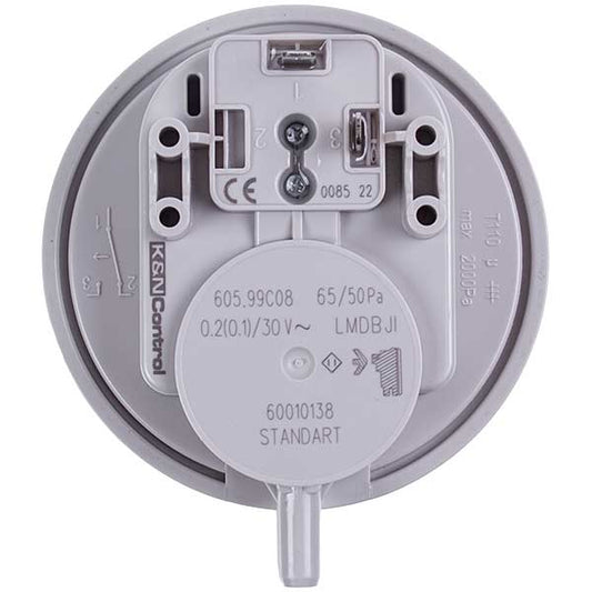 Gas-fired Boiler Air Pressure Switch (Pressostat) 65/50 Pa