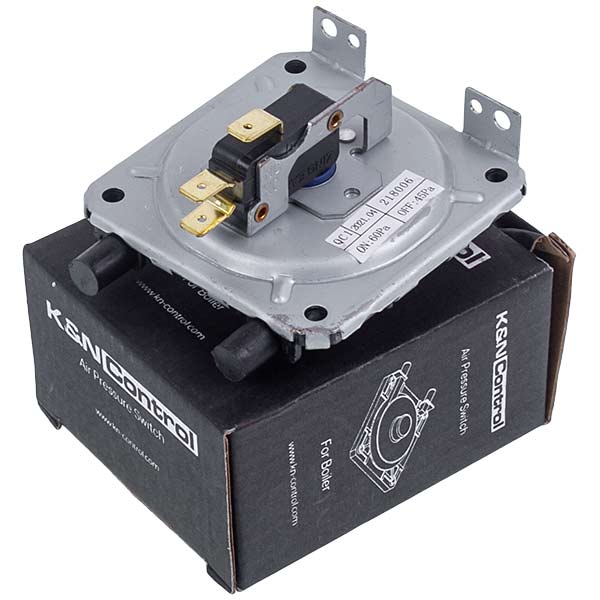 Gas-fired Boiler Air Pressure Switch (Pressostat) P=0,45/0,6 mbar Baxi, Westen, Beretta