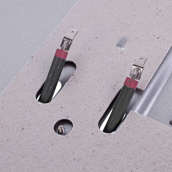 Lower heating element with reflector for electric grill Tefal TS-01034590 B=310mm L=200mm
