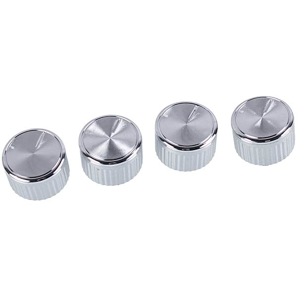 Universal Stove Control Knob Set (4 pcs) (silver)