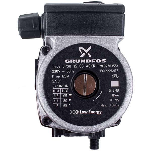 Gas-fired Boiler Circulation Pump Assembly UPSO 15-65 95 W (reverse rotation) 7828743