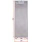 Cooker Hood Grease Filter (metal) 186x515x8mm (under latches, universal)