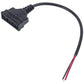 Three-way valve actuator cable for gas boiler