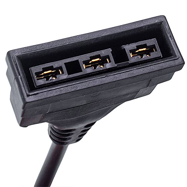 Three-way valve actuator cable for gas boiler