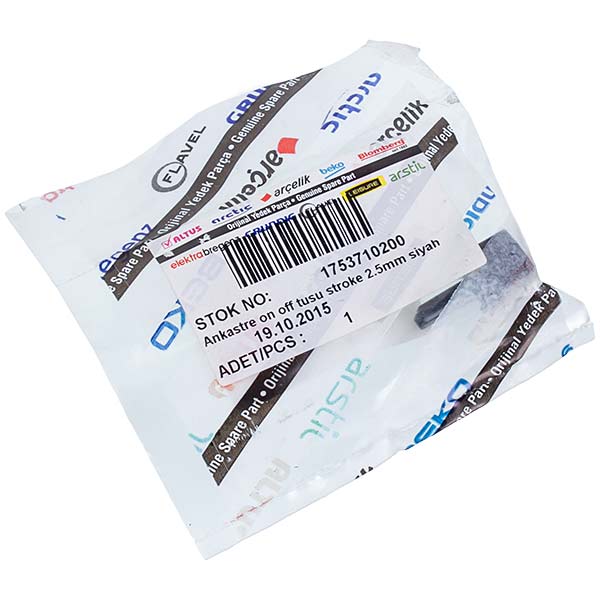 Dishwasher On/Off Button Beko 1753710200