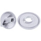 Set of adjustment knobs with springs (5 pcs.) for stove compatible with Gefest white D=50mm H=41mm