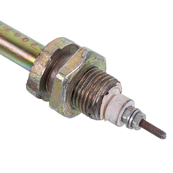 Heating element for food boiler 2500W (zinc) L=210mm M16 (staple)