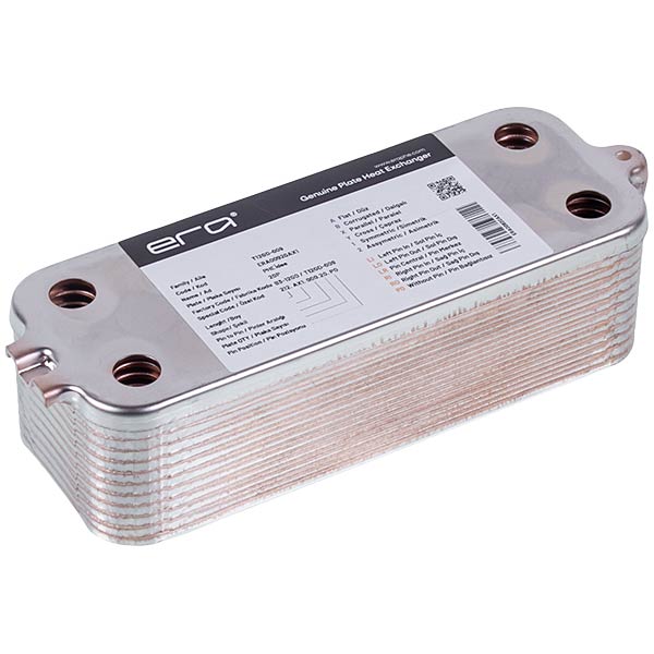 DHW Plate Heat Exchanger (20 plates) for Gas Boiler Baxi/Baymak