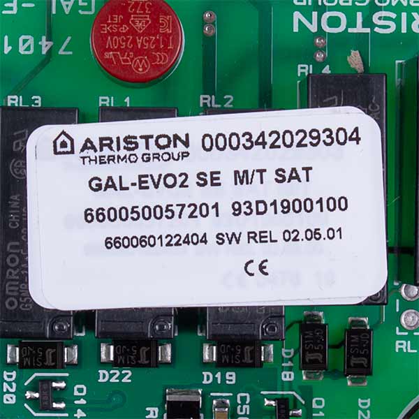 Gas-fired Boiler Control Board Ariston/Chaffoteaux 65115783-03