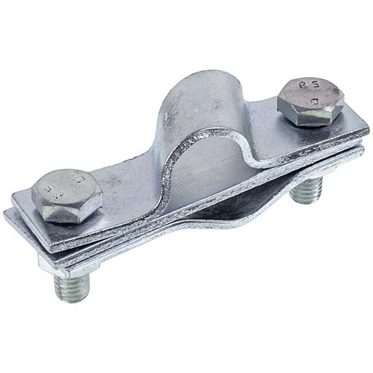 Grounding rod connector with strip/roller D-20mm