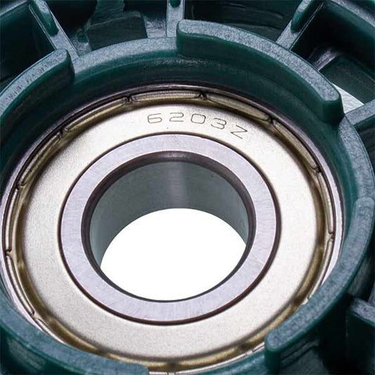 Bearing block 6203 - 2Z + O-rings (2 pcs.) for washing machine compatible with Electrolux 4071424214