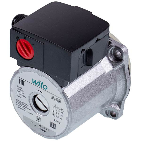 Circulation Pump Wilo RS 15/5-3P 83 W for Gas-fired Boiler 4516717