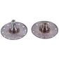 Vertical Washing Machine Drum Support Mount Compatible with Electrolux (2 pcs, stainless steel, under bearing 6204)
