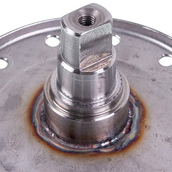 Vertical Washing Machine Drum Support Mount Compatible with Electrolux (2 pcs, stainless steel, under bearing 6204)