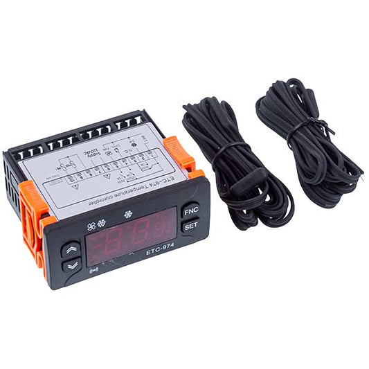 ETS-974 controller (microprocessor 2 sensors) 220V 8A