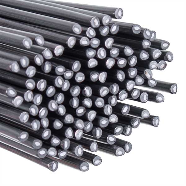 Fluxed aluminum/copper solder 192 FBK (round bars, 2x500mm package 1kg)