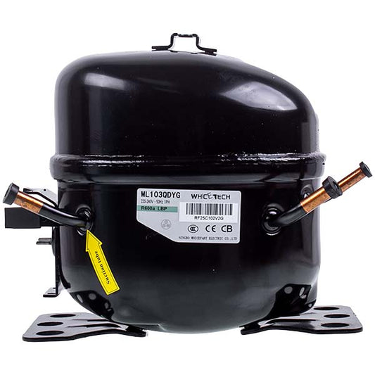 Compressor for refrigerator WhiceTech ML103QDYG R600a 168W (with starting relay)