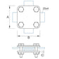 Clamp strip/strip galvanized steel 04/0.2 OC