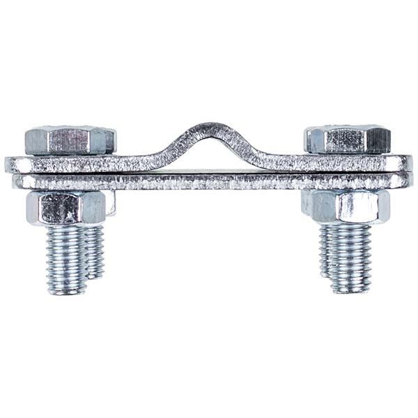 Clamping strip 40mm/wire D=8-10mm steel galvanized 44/8.2 OC