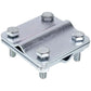 Clamping strip 40mm/wire D=8-10mm steel galvanized 44/8.3 OC