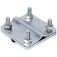 Clamping strip 40mm/wire D=8-10mm steel galvanized 44/8.3 OC