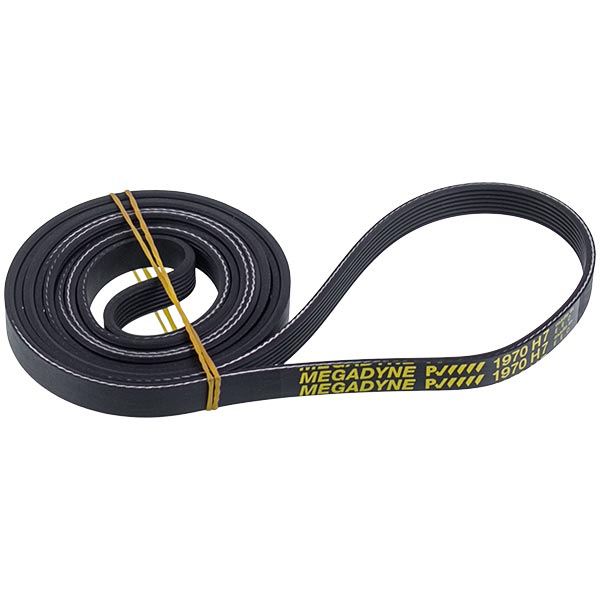 Belt 1970H7 Megadyne for washing machine 481235818051 black