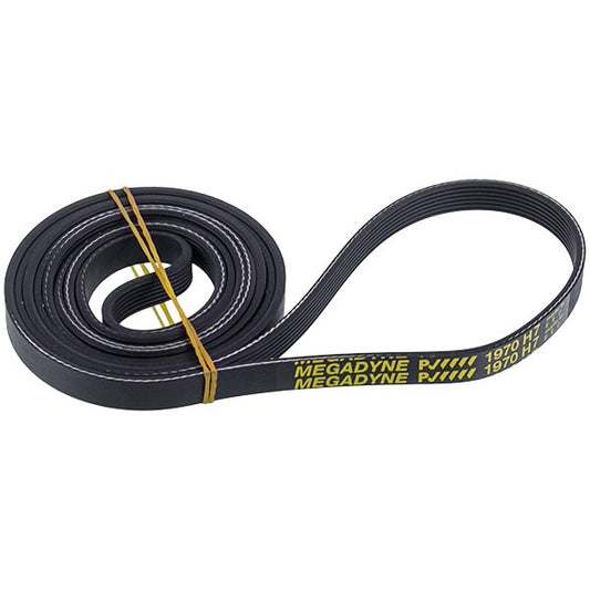 Belt 1970H7 Megadyne for washing machine 481235818051 black