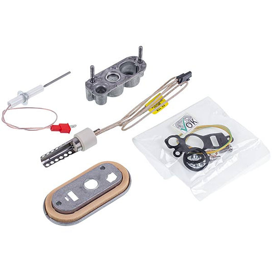 Ignition and Ionization Electrode for Condensing Boiler Bosch/Buderus Logamax Plus GB162 50-100 kW 8738901633