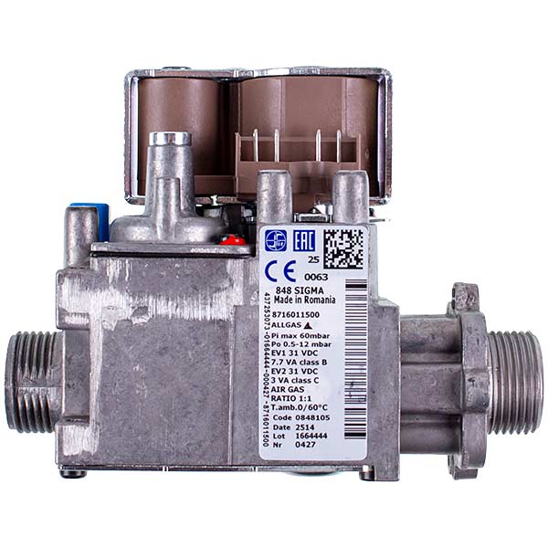 Gas Valve Sit 848 (0.848.105) for Gas Condensing Boiler Bosch/Buderus/Junkers 87160124850