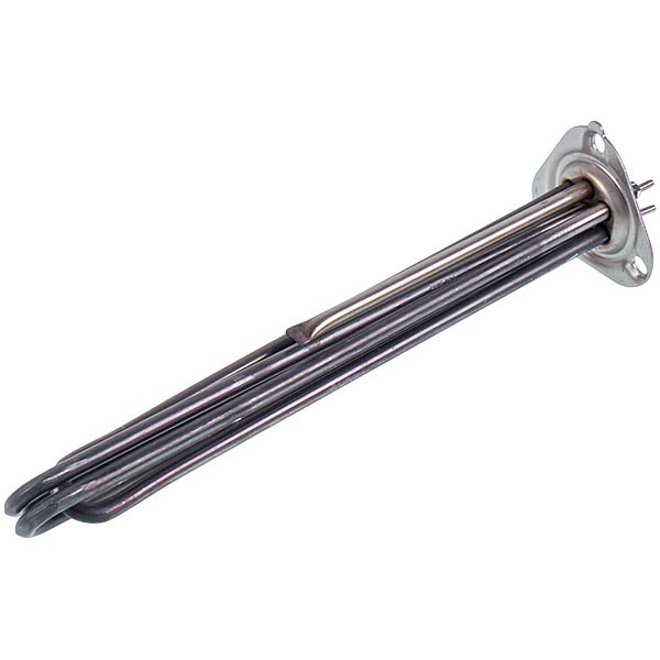 Heating Element for Dishwasher Apach MH101435 7600W 400V L=330mm flange D mounting=47,5mm