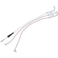 Ignition and Ionization Electrode for Gas Boiler Compatible with Ariston 65115802